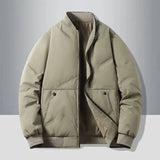 New autumn and winter baseball collar, men's fashionable and versatile cotton jacket, outer warm cotton jacket, baseball jacket,