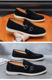 Fashion Men's Casual Shoes Suede Leather Men Classic British Style Tassels Loafers Moccasins Mens Outdoor Driving Flats