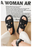 Brand Classic Mens Sandals Summer Genuine Leather Sandals Men Outdoor Casual Lightweight Sandal Fashion Men Sneakers