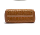 C-H Women's Boston Bag Autumn Winter New Collection Letter Design Texture Shoulder Bags