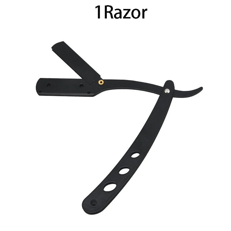 NEW Manual Shaver for Men Barbershop Razor Stainless Steel Shank Is Easy To Use Safety Razor Shaving Razor with Blades