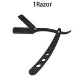 NEW Manual Shaver for Men Barbershop Razor Stainless Steel Shank Is Easy To Use Safety Razor Shaving Razor with Blades