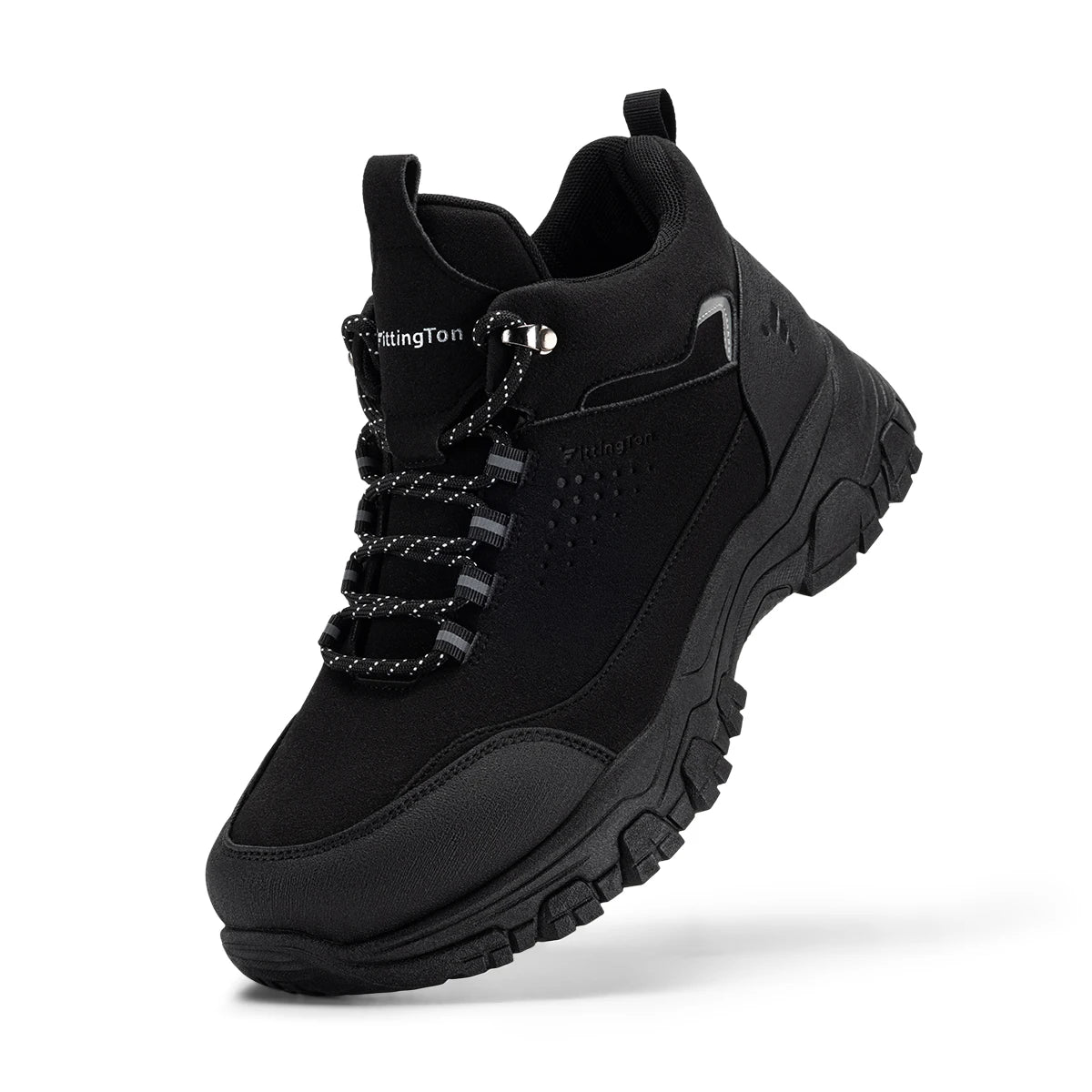 Men's Mid-Height Hiking Boots, All-Terrain Non-Slip Outdoor Trekking Camping Shoes, Comfortable Men's Sneakers for Outdoor Activities