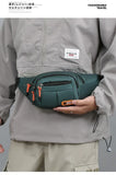 Oxford Waterproof Mobile Waist Bag for Men Women Multifunctional Large Capacity Fanny Pack Wear-resistant Riñoneras Para Hombre