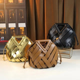 Trendy Vegan Leather Woven Tote Bag for Women Top Handle Purses and Handbags Fashionable Crossbody Shoulder Bag Tote Purses 2025