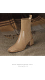 2026 Autumn Winter New Ankle Socks Shoes Women Fashion Large Size 43 Knitted Short Boots Women Slip on High Heels Botas De Mujer
