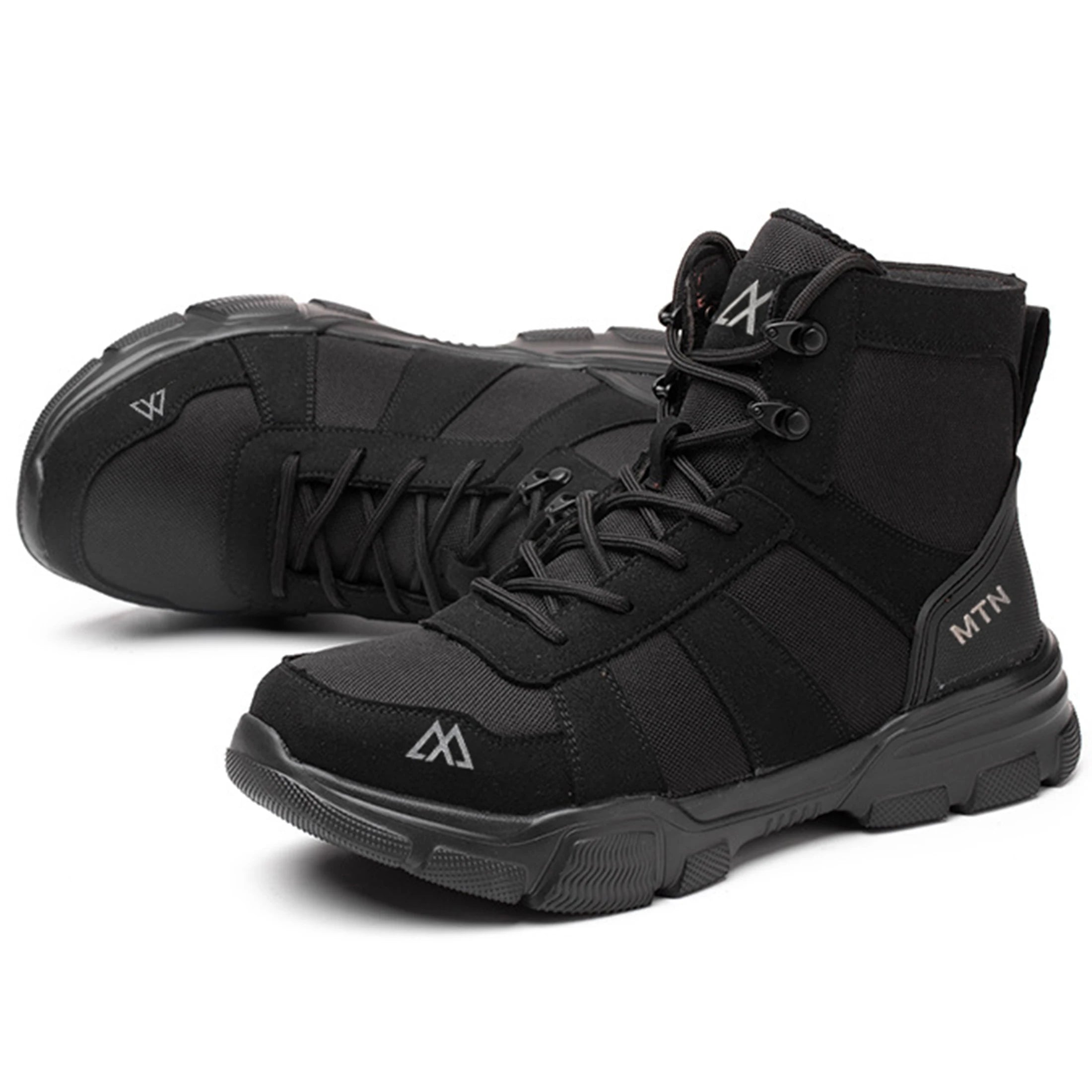 Lightweight Indestructible Steel Toe Safety Work Shoes Puncture Resistant Non Slip Tactical Work Sneakers for Men Women