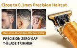 Grooming Kit for Men, Electric Hair Clipper, T-Blade Trimmer, Foil Shaver and Nose Trimmer, Rechargeable Cordless