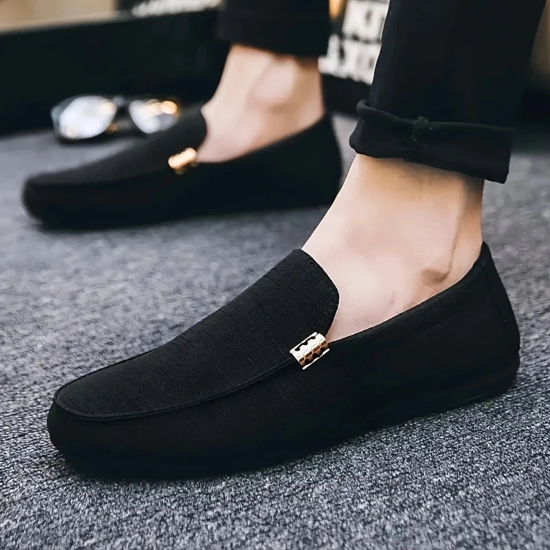 [Men's Classic Loafers] Men's Fashion Trendy Classic Versatile Loafers, Suitable for Business Travel And Daily Commute, Ideal As Birthday And Christmas Gifts