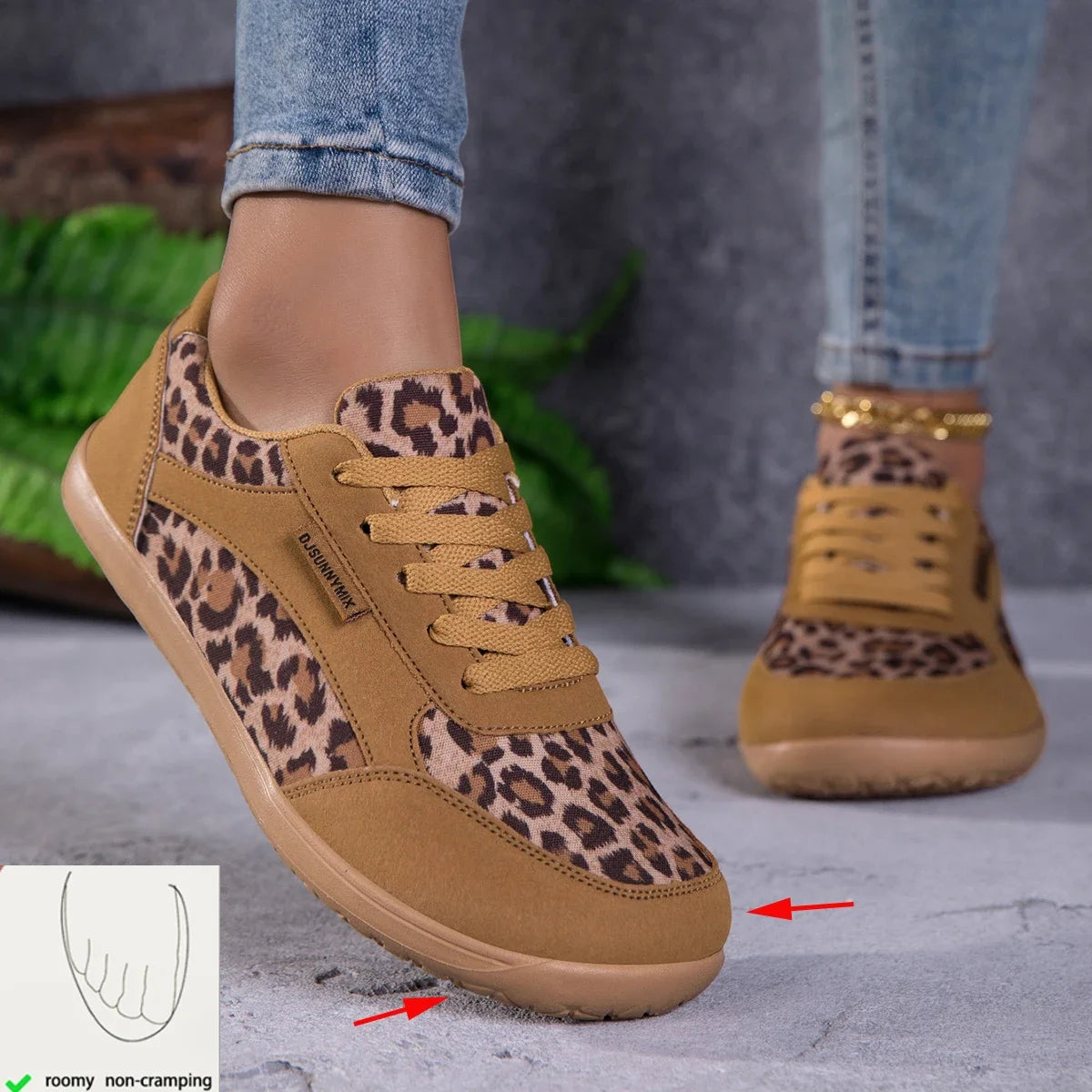 Unisex Barefoot Sneakers Women Men Wide Toe Minimalist Zero Drop Shoes Non Slip Lace Up Casual Sneaker