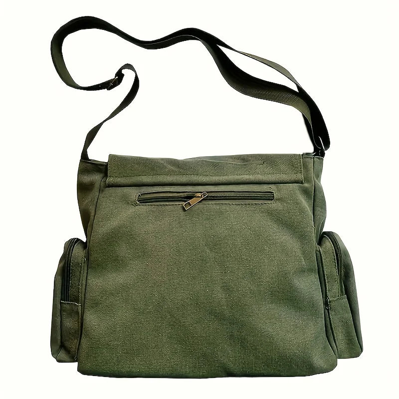 Vintage Women's Crossbody Bags Sun And Moon Print Message Bag Large Capacity Canvas Shoulder Bag For Women Gifts