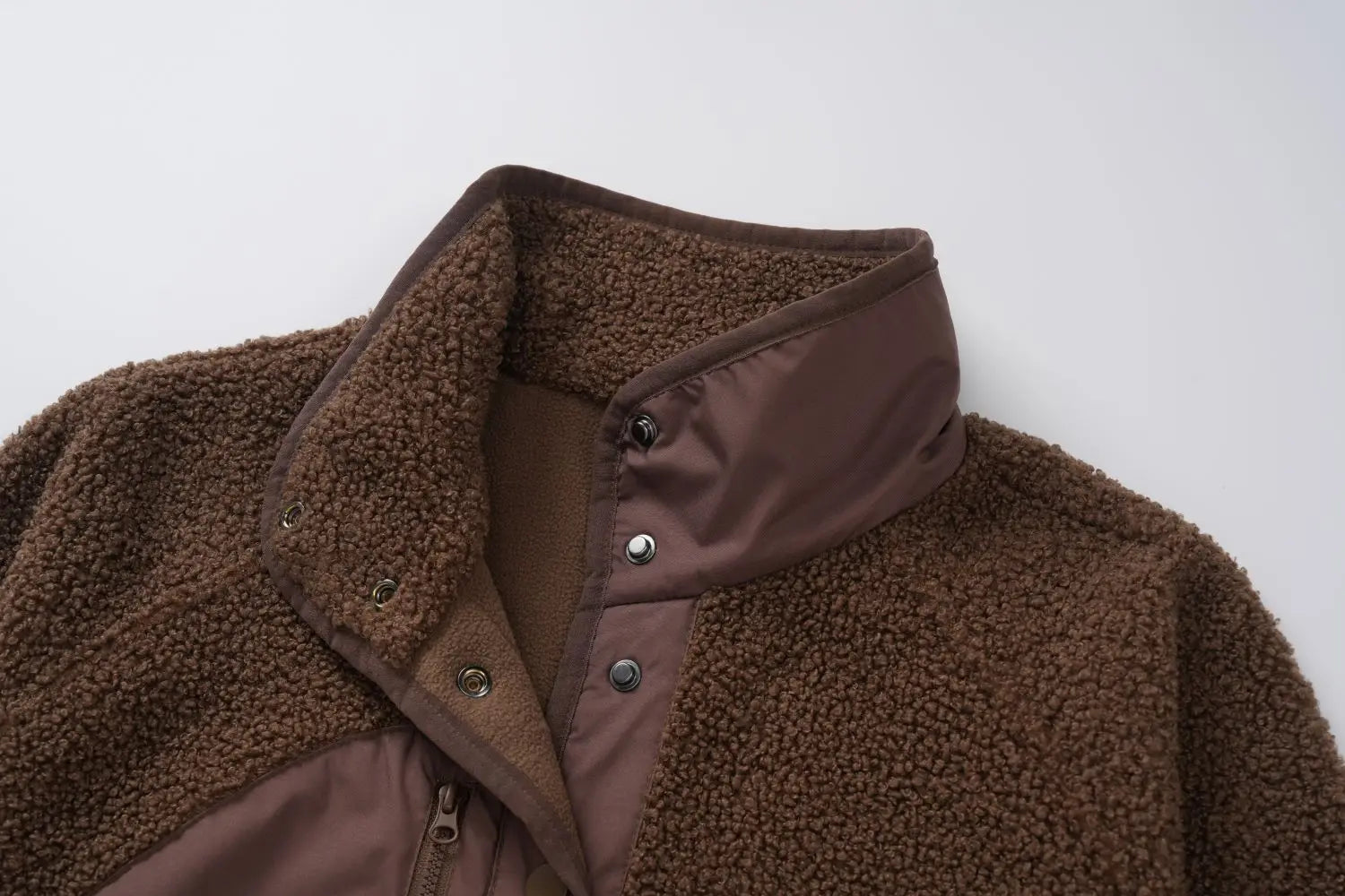 TACVASEN Fuzzy Button Down Sherpa Fleece Jacket Women's Winter Warm Coat Casual Outwear Jacket with Pockets Streetwear Outwear