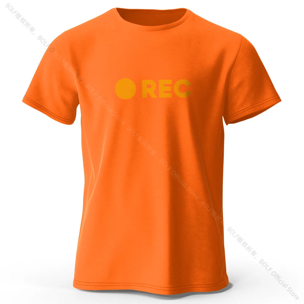 REC Printed Essential Wardrobe 100% Cotton T-Shirt, Soft & Breathable Round Neck Short Sleeve Tee for Men & Women