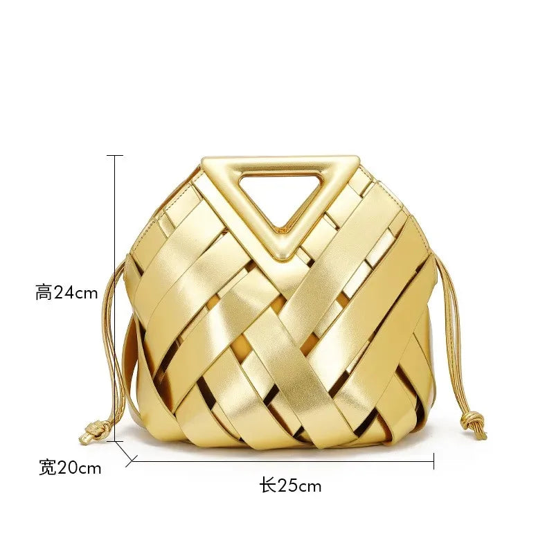 Trendy Vegan Leather Woven Tote Bag for Women Top Handle Purses and Handbags Fashionable Crossbody Shoulder Bag Tote Purses 2025