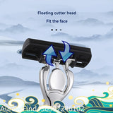6-Layers Safety Razor Set High Quality Men Shaving Razor Sharp Stainless Steel Changeable Shaver Head Blades