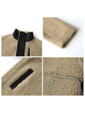 CHIC VEN Women Jacket Coat Thicken Warm Casual Lamb Faux Fur Woman Overcoat Loose Outerwear Female Tops Lady Autumn Winter 2025
