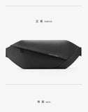 Mark Ryden Men's Handbag Man Belt Pouch Sports Casual Cycling Small Waist Pack Crossbody Bag Shoulder Bag Men's Crossbody Chest