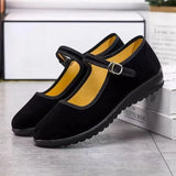 Women's Spring Comfortable and Durable Solid Color Versatile Lightweight Soft Bottom Casual Fashion One Step Sneakers