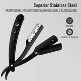 NEW Manual Shaver for Men Barbershop Razor Stainless Steel Shank Is Easy To Use Safety Razor Shaving Razor with Blades