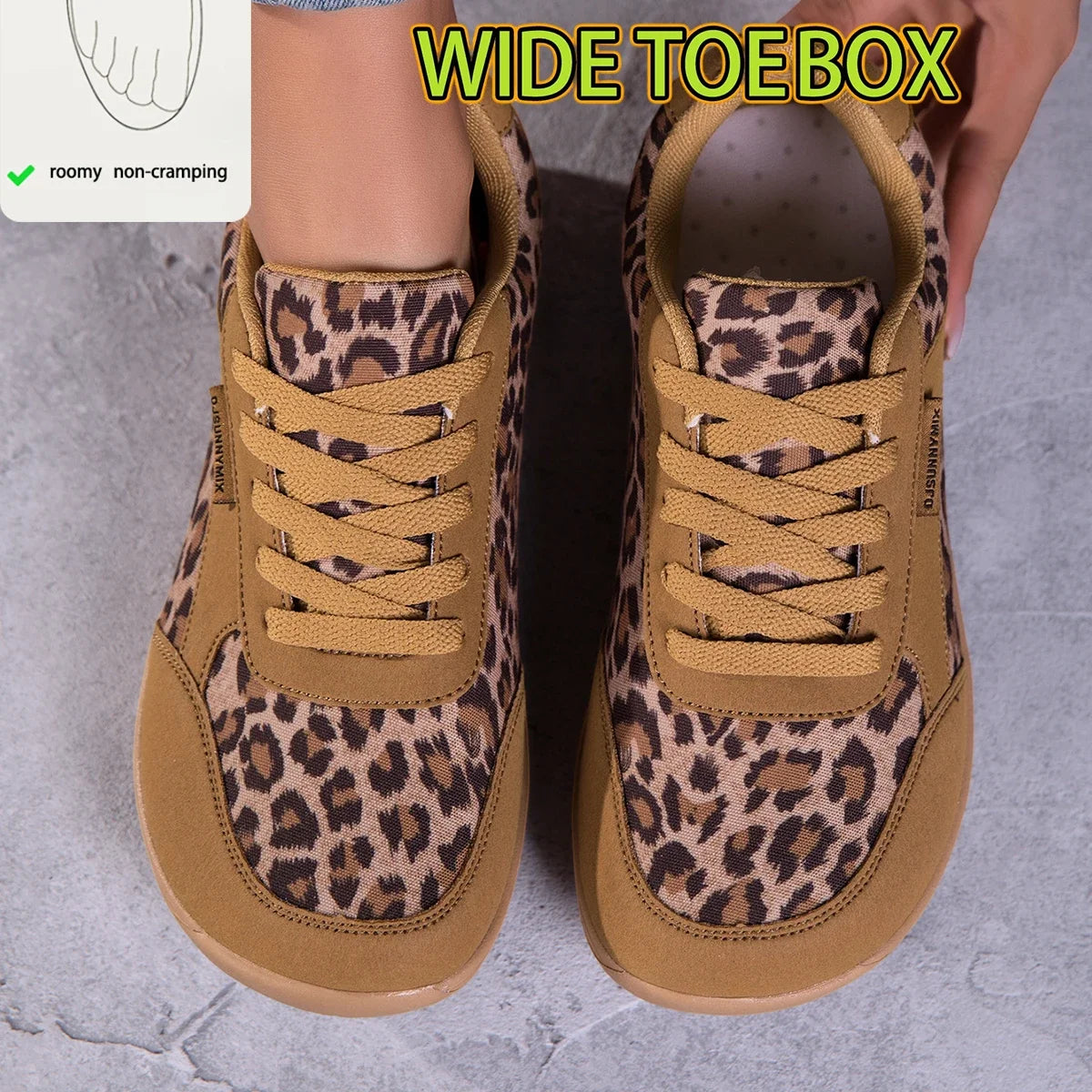 Unisex Barefoot Sneakers Women Men Wide Toe Minimalist Zero Drop Shoes Non Slip Lace Up Casual Sneaker