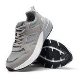 FitVille Newest Walking Shoes for Men Wide Width Sneakers with Arch Support for Flat Feet Heel Pain Relief Plantar Fasciitis