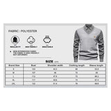 US Size Men's Polo Neck Pullover Autumn Winter Sweaters Striped Causal Shirts Pullover Sweaters New Jersey Knitwear