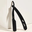Stainless Steel Razor Holder Golden Men's Manual Folding Straight Edge Shaver Barber Shop Beard Trimmer With Shaving Blade Y1003