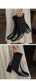 2026 Autumn Winter New Ankle Socks Shoes Women Fashion Large Size 43 Knitted Short Boots Women Slip on High Heels Botas De Mujer