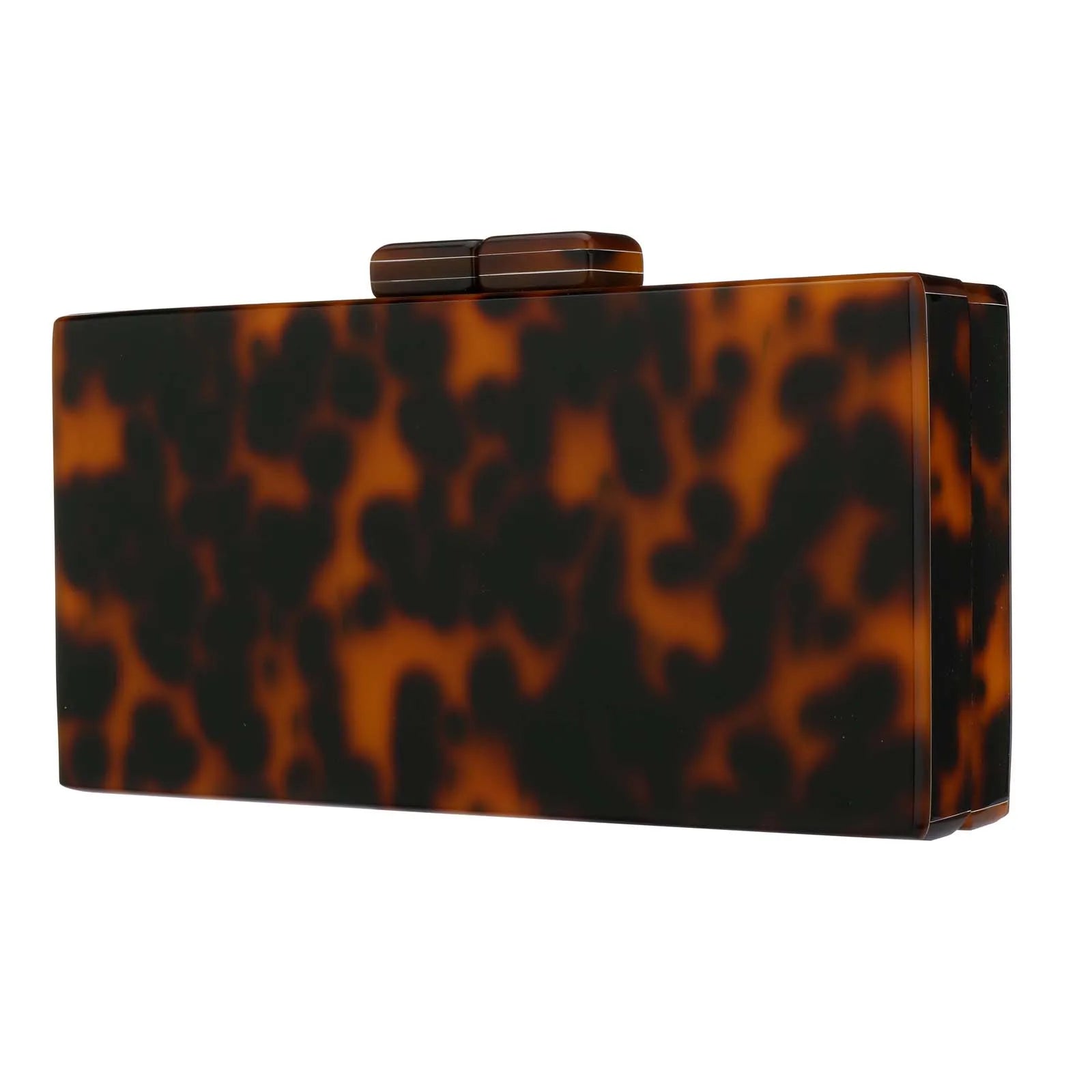 2026 New Acrylic Leopard Luxury Wedding Chain Handbag Women Box Clutch Evening Bags Chic Party Shoulder Crossbody Bags Ladies Dinner Dress Purses