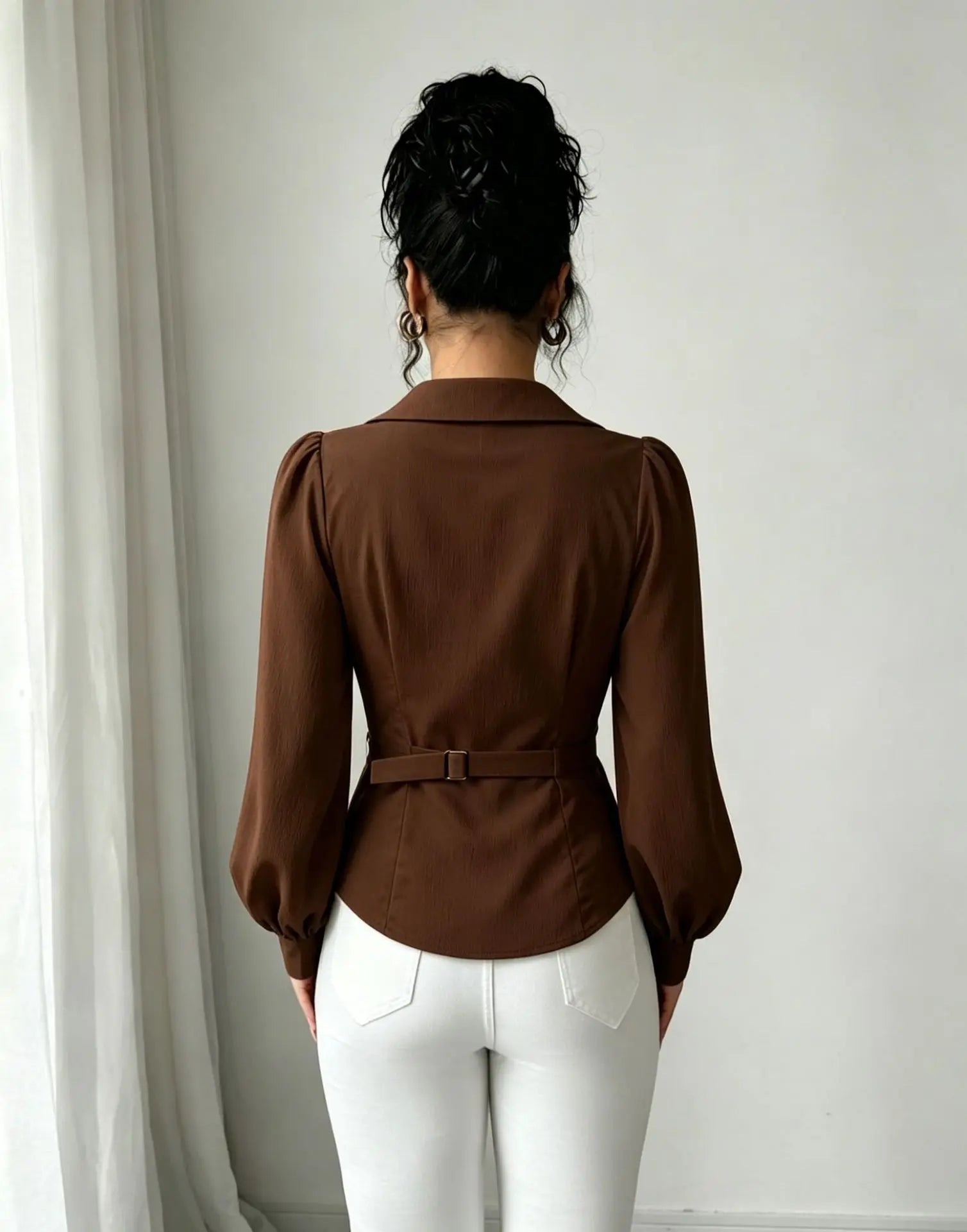 Fashion women Blouses and Shirts White Long Sleeve Blouse 2026 New Spring Autumn Basic Tops Chic Women's Shirt for Women office
