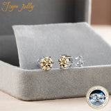 JoyceJelly Moissanite Jewelry Set With 1CT D Color VVS 3EX moissanite stone pass diamond test Wedding Luxury Fine Jewelry gift
