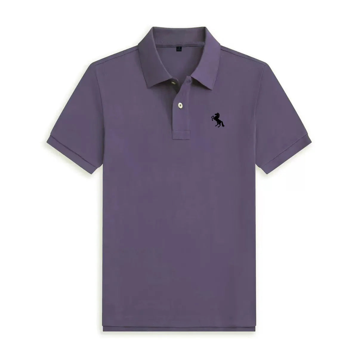 Men's 2026 boutique short sleeved polo shirt summer new fashion brand print versatile comfortable casual T-shirt breathable top
