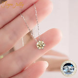 JoyceJelly Moissanite Jewelry Set With 1CT D Color VVS 3EX moissanite stone pass diamond test Wedding Luxury Fine Jewelry gift