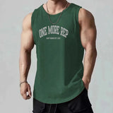 ONE MORE REP Men's Muscle Vests Summer Mesh Breathable Gym Clothing Fitness Sleeveless T Shirt Quick Dry Sports Tank Tops