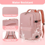 Travel Backpack For Men Women Large Capacity Carry On Traveling Laptop Bag USB Port Waterproof School Backpack