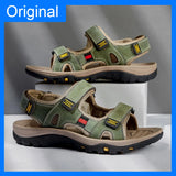 Mens Sandals Soft Non Slip Soles Outdoor Water Hiking Shoes Mesh Quick Drying Breathable Casual Walking Summer Sandals Man