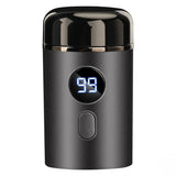Men Electric Mini Shaver Rechargeable Type-c Charging Car Portable Led Digital Display Wet & Dry Shaver Men Women Home Razor