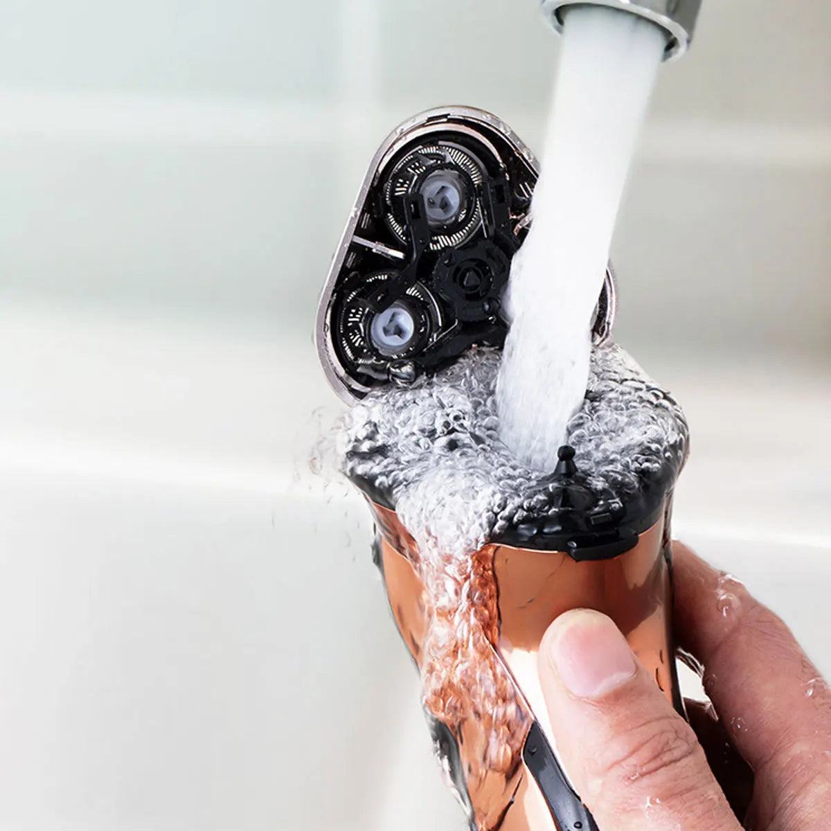 Hatteker Electric Shaver for Men Full Body Washable Rechargeable LCD Display Floating Beard Razor