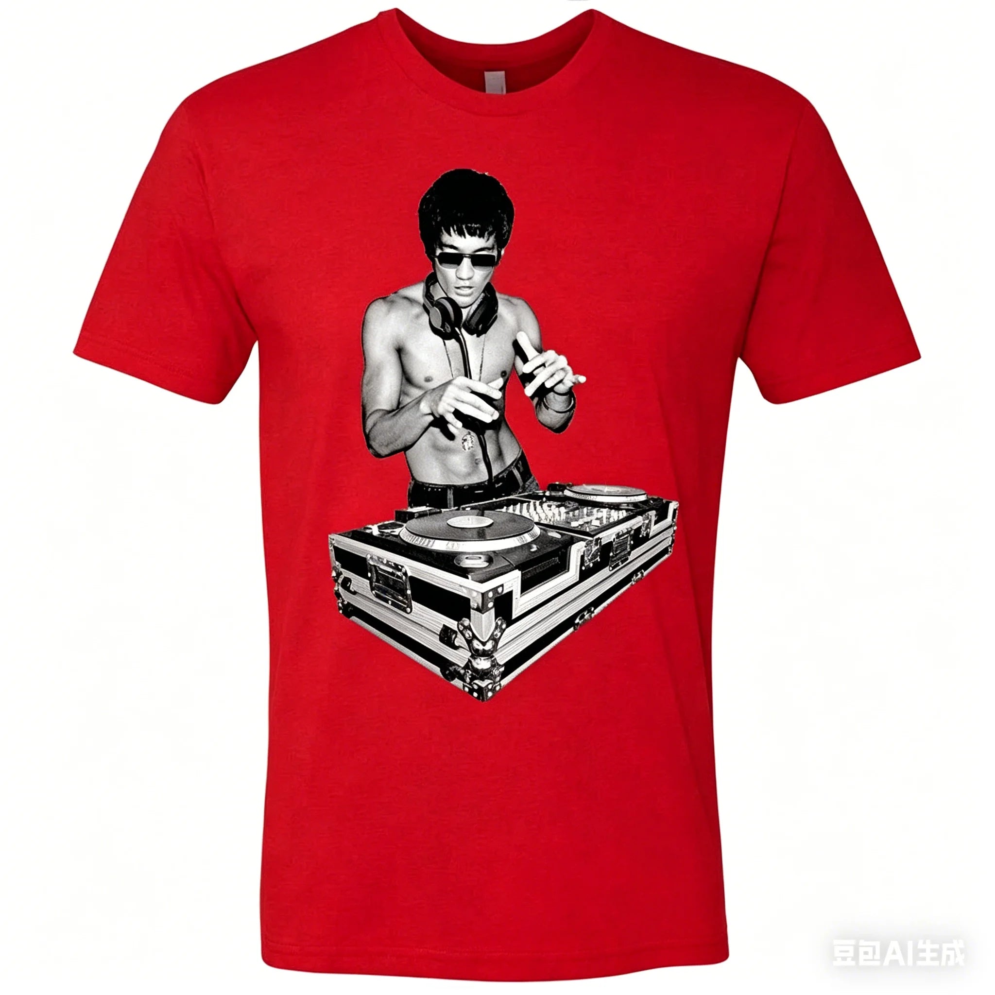 DJ Lee Inspired by Bruce T-shirt Funny Tony Stark Kung Fu Movie Fan Gift T-shirt