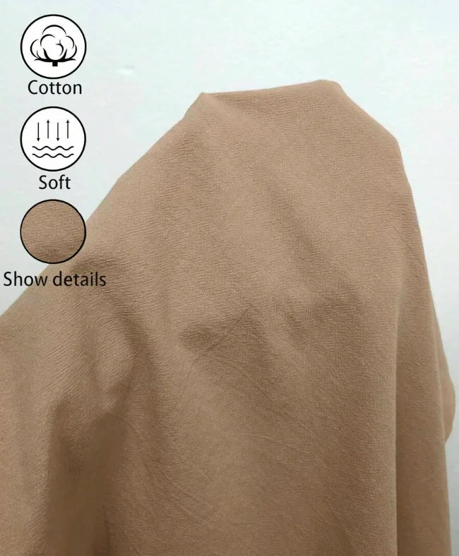Women's Summer Vintage Modest Linen Casual Drawstring Rolled Hem Shorts,Elastic Waist Textured Fabric Khaki Loose Trousers For Vacation