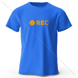 REC Printed Essential Wardrobe 100% Cotton T-Shirt, Soft & Breathable Round Neck Short Sleeve Tee for Men & Women