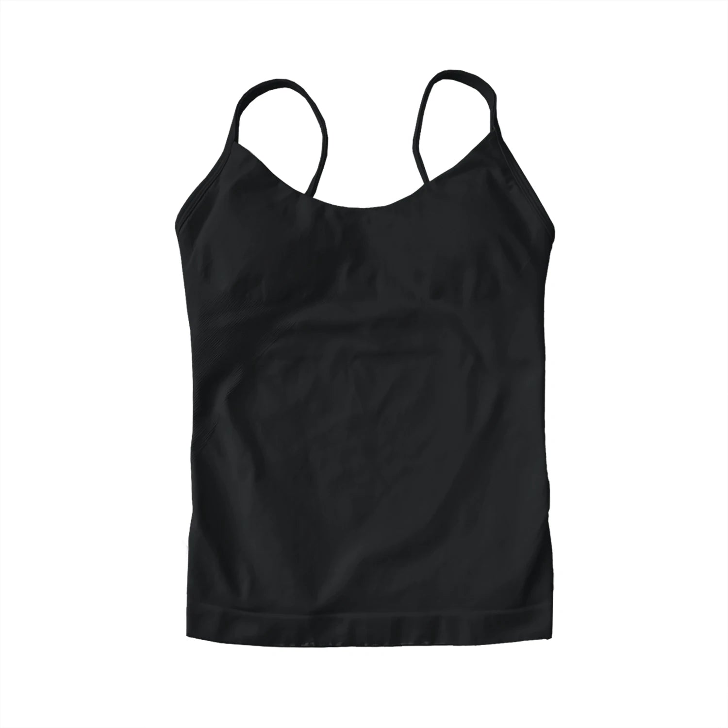 NCLAGEN Women's Pilates Tank Top Gym Clothes Yoga vest with built in bra Thin Strap Seamless Fitness Sportswear Workout Tops