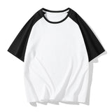 Hip Hop Loose Mens Streetwear T-shirts Casual Classic 2025 Summer Short Sleeves T Shirt Black White Tshirt Tees Oversize 5XL