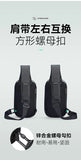 Mark Ryden Multifunction USB Crossbody Bag Shoulder Bag Man TPU Waterproof Travel Sling Messenger Pack Chest Bag for Male