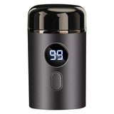 Men Electric Mini Shaver Rechargeable Type-c Charging Car Portable Led Digital Display Wet & Dry Shaver Men Women Home Razor