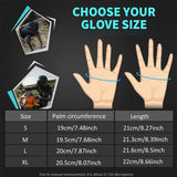 Men and Women Touchscreen Motorcycle Gloves Ice Silk Breathable Non-Slip Skeleton Full-Finger Tactical Gloves
