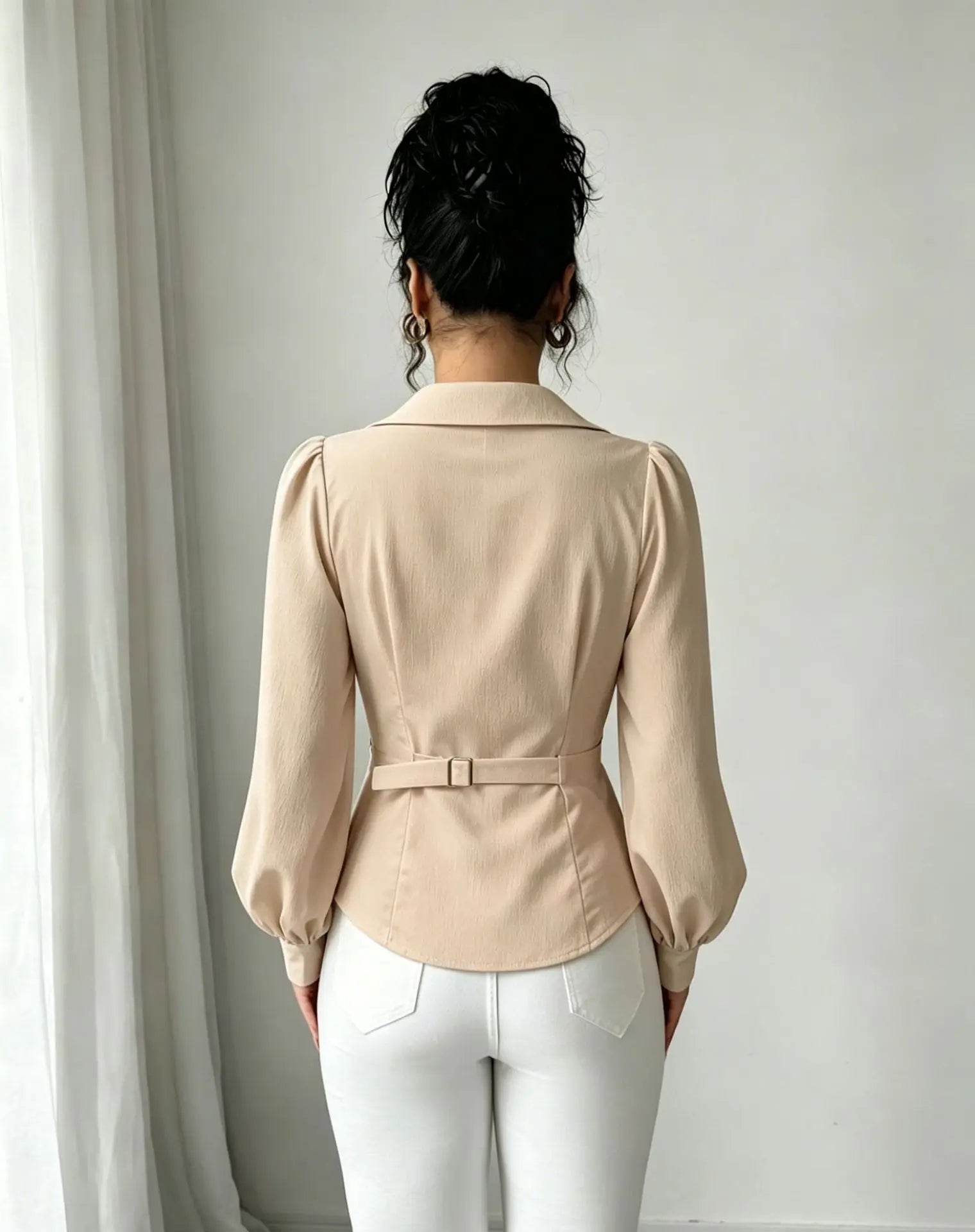 Fashion women Blouses and Shirts White Long Sleeve Blouse 2026 New Spring Autumn Basic Tops Chic Women's Shirt for Women office