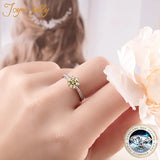 JoyceJelly Moissanite Jewelry Set With 1CT D Color VVS 3EX moissanite stone pass diamond test Wedding Luxury Fine Jewelry gift