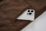 TACVASEN Fuzzy Button Down Sherpa Fleece Jacket Women's Winter Warm Coat Casual Outwear Jacket with Pockets Streetwear Outwear