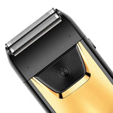 Professional Reciprocating Electric Shaver for Men, USB Rechargeable Foil Razor for Bald Head & Beard Trimming, Waterproof Grooming Tool with Dual Blades Father's Day Gift